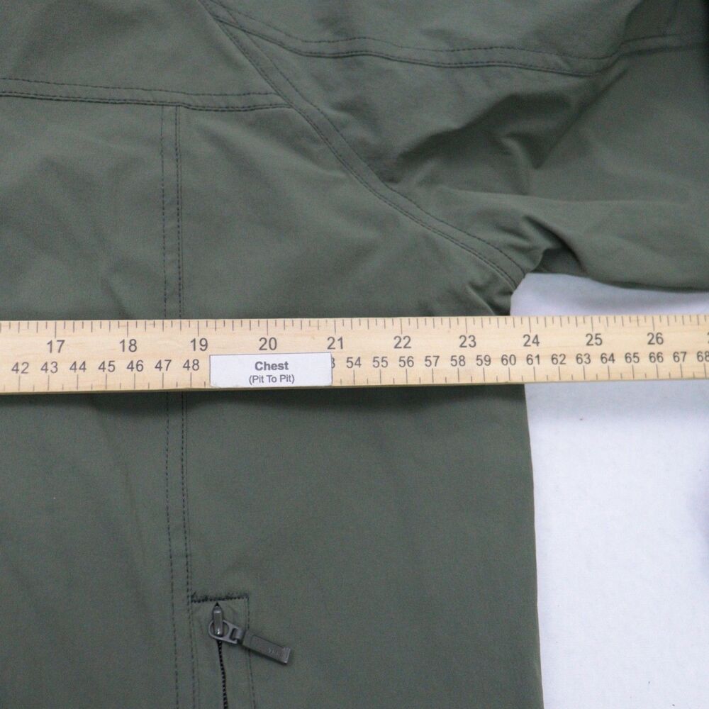 Carbon 2 Cobalt Bomber Jacket Mens Large Nylon Sherpa Lined Outdoors Utility - Picture 8 of 9
